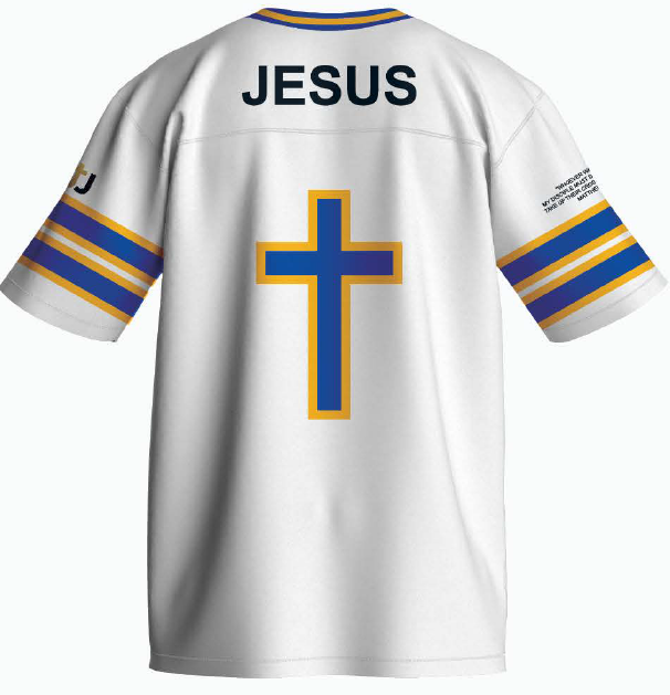 Football Jersey - Royal Blue/Gold
