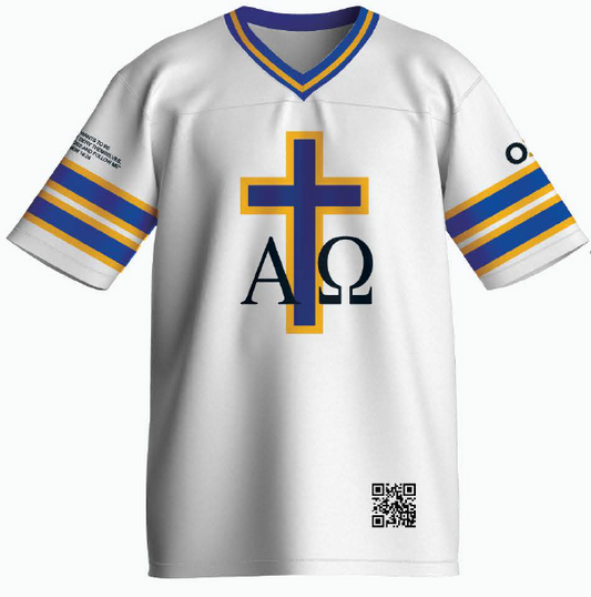 Football Jersey - Royal Blue/Gold