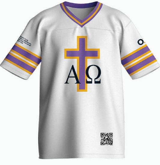 Football Jersey - Light Purple/Gold
