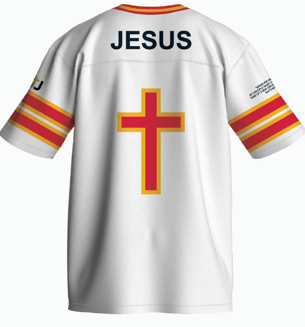 Football Jersey - Red/Gold