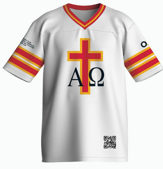 Football Jersey - Red/Gold
